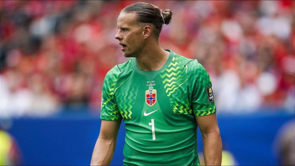 Norway's Solbakken drops 'error prone' Orjan Nyland for Portugal Nations League clash